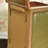 Green Rectangular Solid Wood Jewelry Armoires