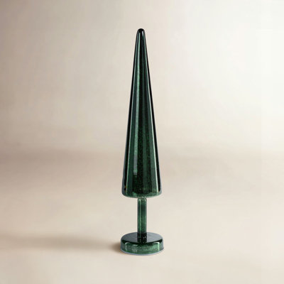 Sparkle Cone LED Trees, Set of 2