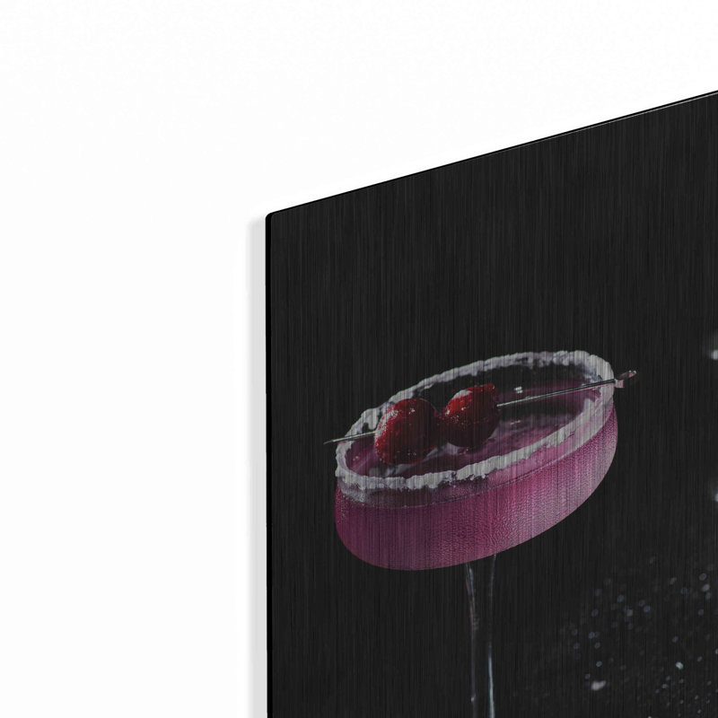 «Purple Rain» par Luxe Metal Portfolio, H 16 po x l 12 po
