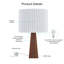 Lampe de table USB en métal Huckston