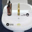 Lavabo mural Caché