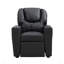Fauteuil inclinable pour enfants, PVC noir