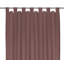 Uni Collection Light 100% Cotton Opaque Tab Top Single Curtain Panel-101089713-101089731