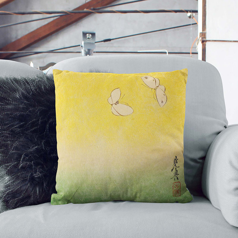 Square Throw Cushion, 40cm H x 40cm W x 15cm D