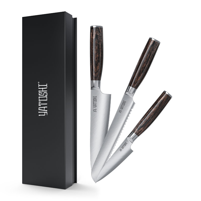 Ensemble de 3 couteaux de cuisine Yatoshi