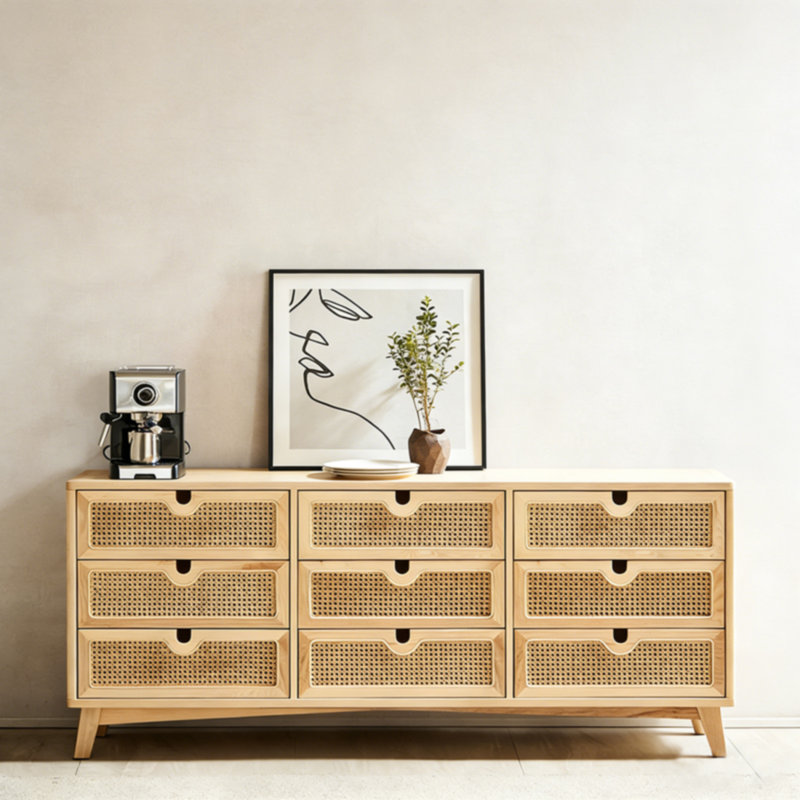 Armoire d'appoint Modern Burlywood