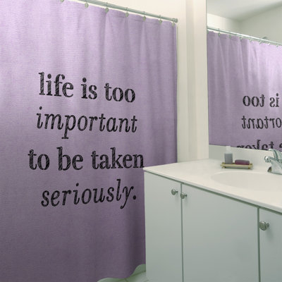 Shower Curtain with Liner Included