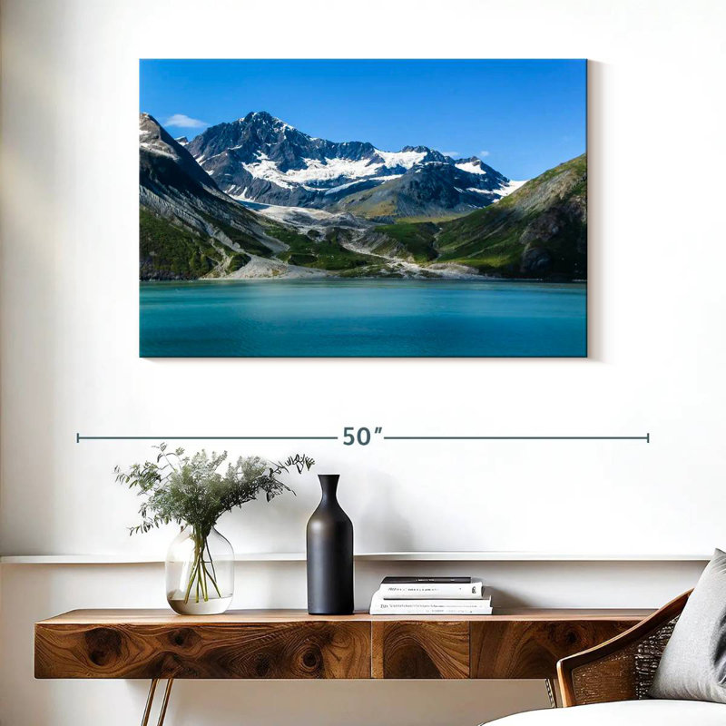 Alvord Blue Waters de Glacier Bay, H 26 po x l 39 po