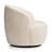 Modern Swivel Chenille Barrel Accent Chair(Set Of 2）-19986765