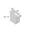 DL Cabinetry (prêt à assembler) Armoire de base de style Shaker de 9 à 21 po l 12 po x H 34,5 po x P 24 po - gris tourterelle-124919266-124919271