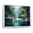 White Floater Framed