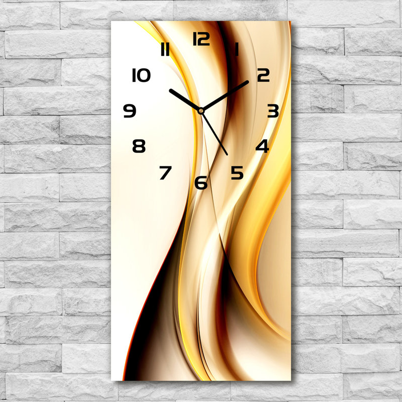 Iryna Glass Wall Clock