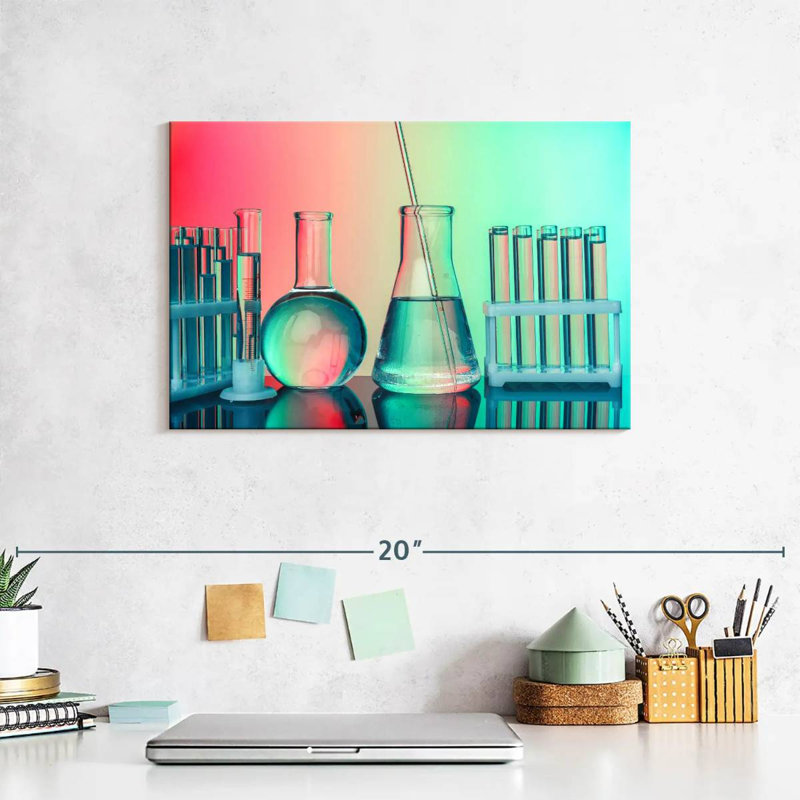 Keiri Chemistry, 8" H x 12" W