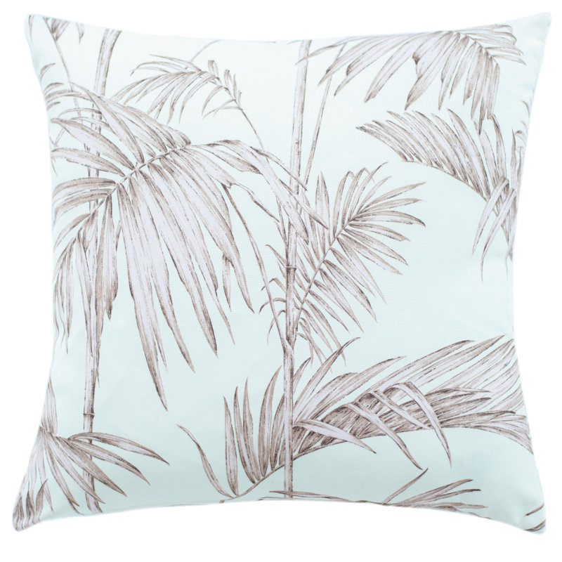 Heino Floral Square Cushion Cover, Beige