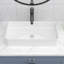 24"X 14" Bathroom Vessel Sink Rectangle Above Counter Ceramic Porcelain Vessel Sink Countertop Basin-107927472