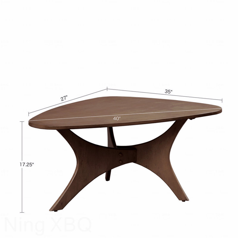 Table basse en bois, Brun