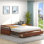 Lit de jour simple avec couchette Henghold
