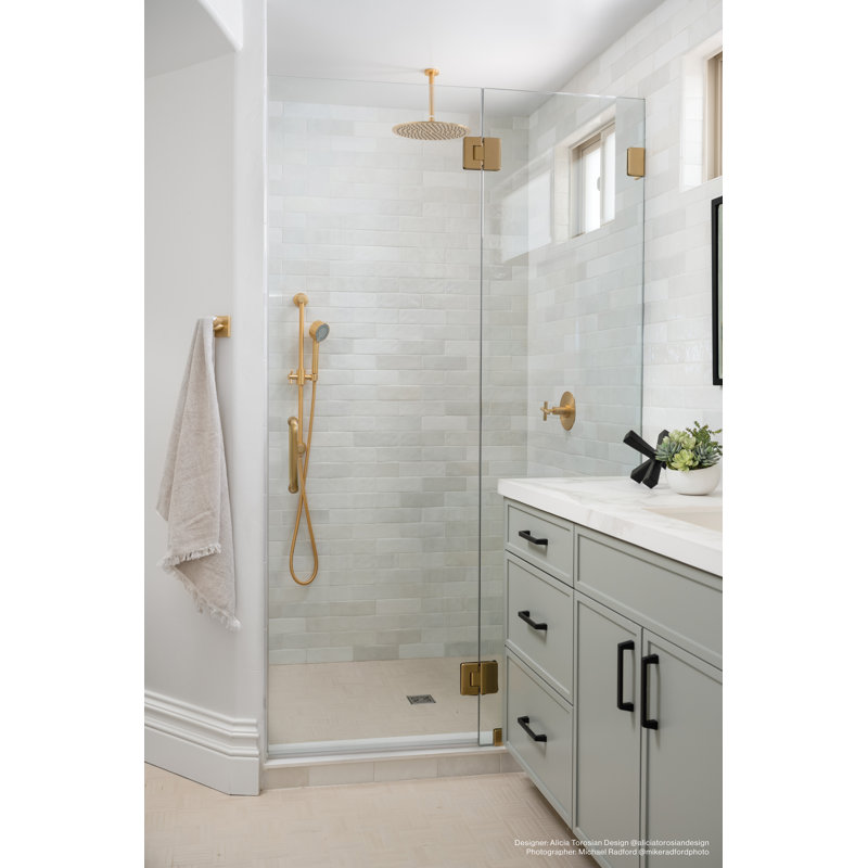 Sahara 0.5" x 4" Porcelain Linear Mosaic Tile, Ecru