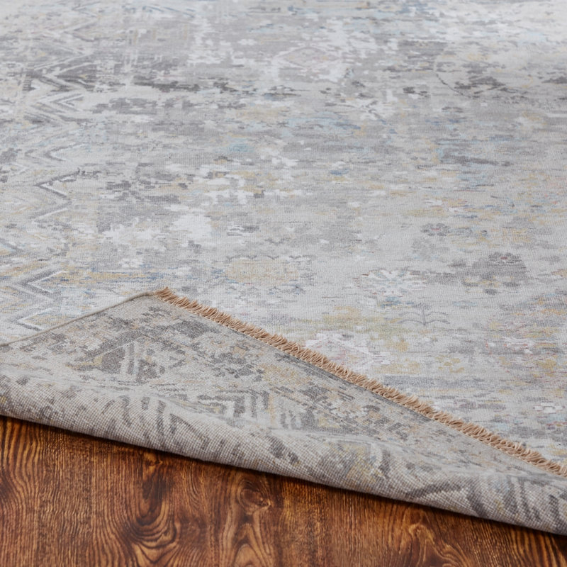 Heritage Revival Hand Knotted Area Rug, Rectangle 4' x 6'