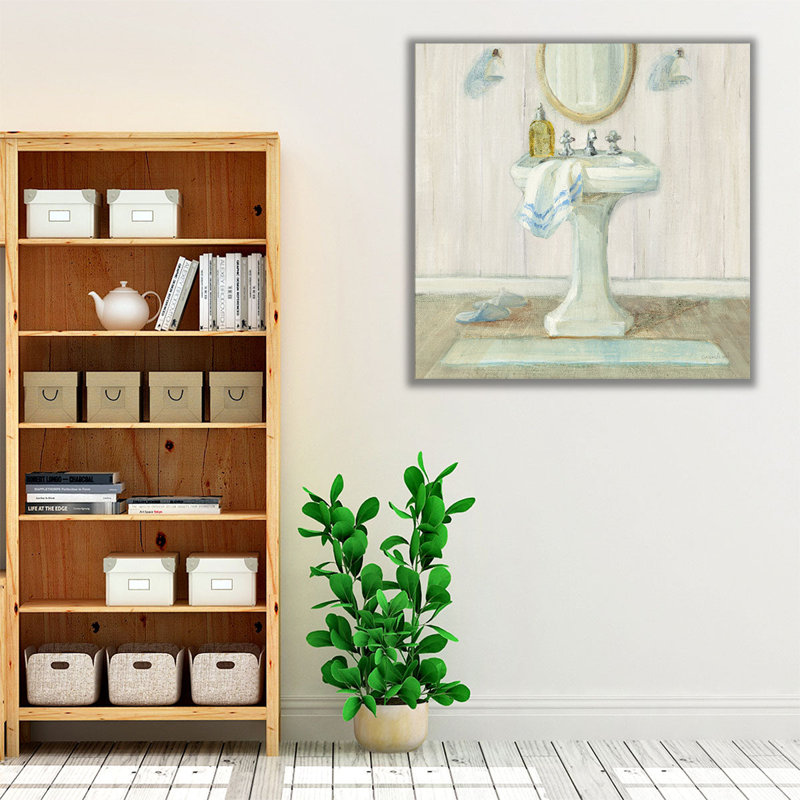 Farmhouse Sink - reproduction d'art sur toile, H 20 po x l 20 po
