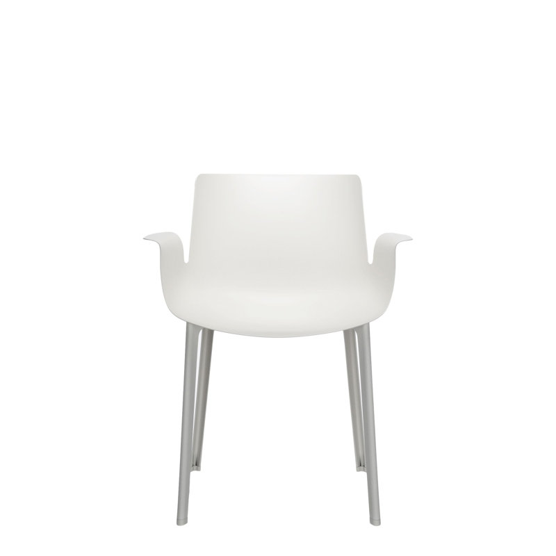 Outdoor Dining Armchair, White