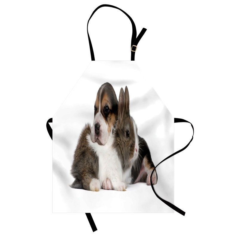No Pattern Bib Apron