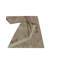 Hand-Knotted High-Quality Gold and Beige Runner