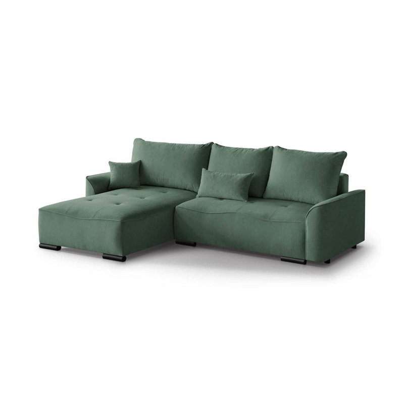 Benne 4 Seater Sofa Bed, Green