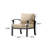 Mcknight Aluminum Outdoor Lounge Chair with Cushions-2048127052