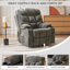 Fauteuil inclinable berçant pivotant à 360 °, siège inclinable simple manuel avec porte-gobelets-1265031840