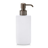 Domus White Matte Soap / Lotion Dispenser