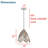 1 - Light Nickel Single Pendant