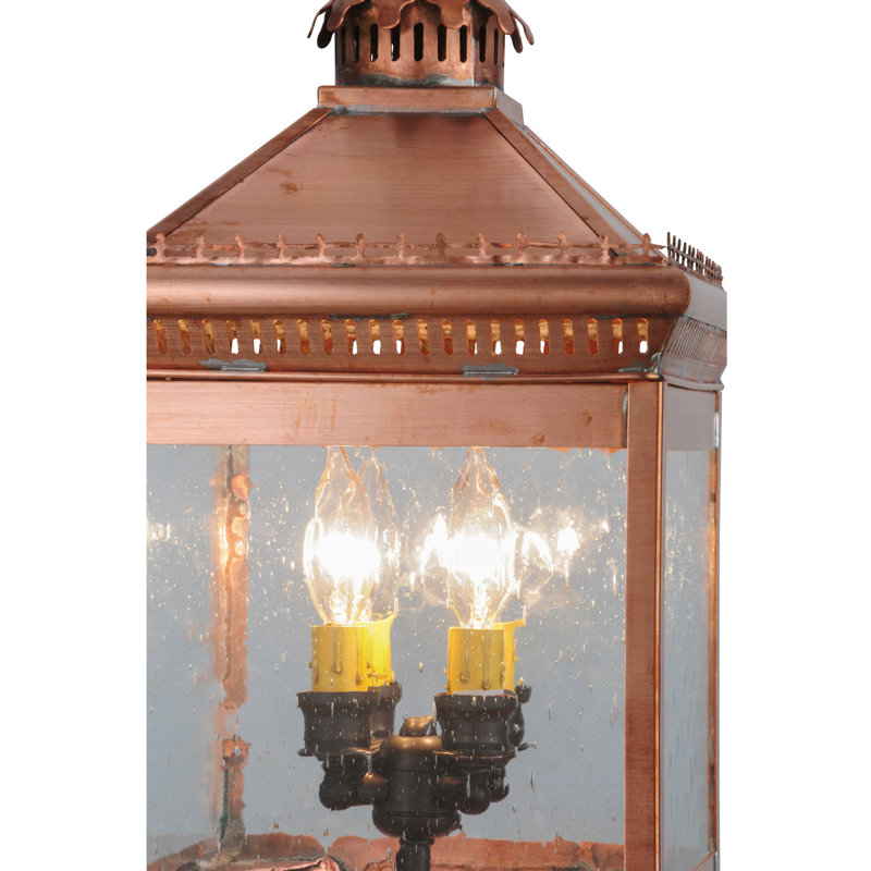 Rustic Lodge 4 - Light Lantern Head