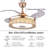 Felecia 42'' Ceiling Fan with LED Lights