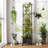Costway 67" Planter Raised Garden Bed With Planter Box &trellis Adjustable Height-13390645