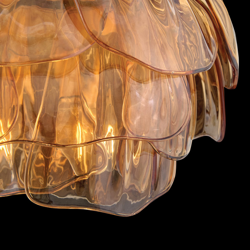 Fantine 6 - Light Pendant, Amber