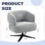 Fauteuil d'appoint pivotant Embrace Comfort-1374323962