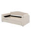 Lit de jour simple tapissier avec accoudoirs de rangement, couchette et système audio Bluetooth Batemans-1460889258