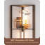 Dajion 163 H cm Tray Table Floor Lamp-250322735