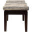 Banc en bois massif Olander