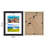 Arha 8x10 Wood Collage Picture Frame with 2 Opening 4x6 Photos-1737766877