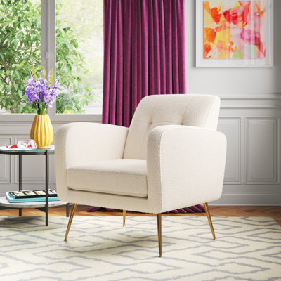 Floriana 30" Wide Tufted Armchair