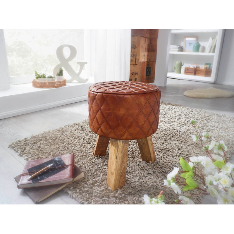 Remi 35cm Wide Round Standard Ottoman