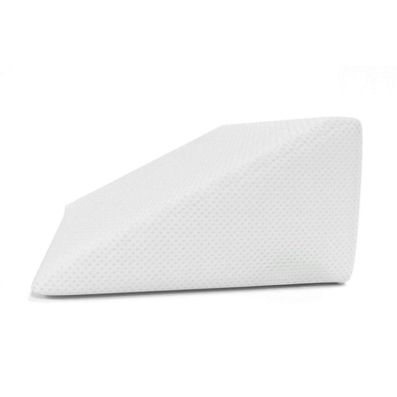 Wedge Pillow With Memory Foam Top - Versatile Body Positioner Relieves Neck And Back Pain - 25" L X 24" W X 12" H