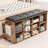 Bala Faux Leather Upholstered Storage Bench
