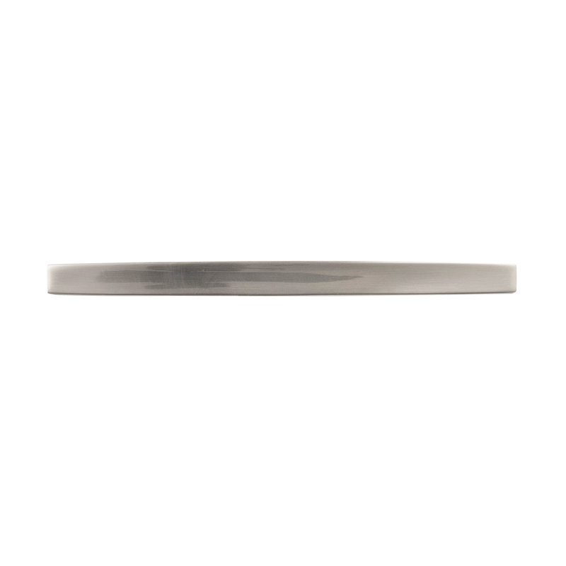 Channel Collection Handle Pull - Cabinet Pull - Contemporary Hardware for Drawers & Cabinets, Satin Nickel, 6 5/16''