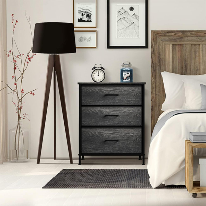 Konnar 16.5'' W Solid Wood Nightstand