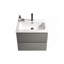 Meuble-lavabo mural 24 po avec lavabo en céramique et un trou de robinet, pré-assemblé-133954586-133954590