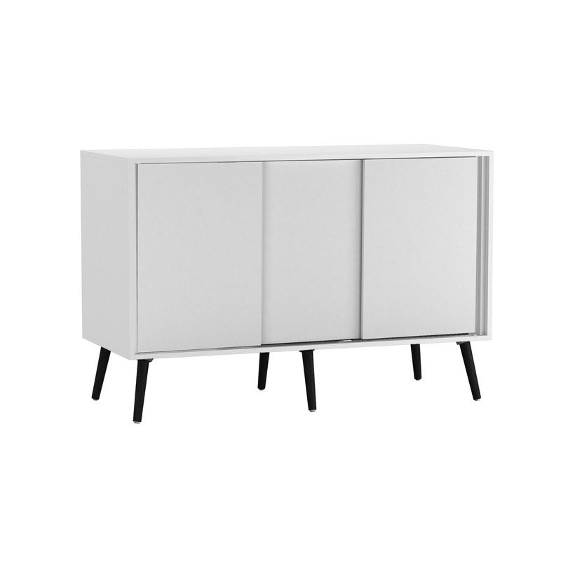 Rectangle Accent Cabinet, White