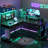 Tyreshia L-Shaped Computer Desk with Hutch-2142436885-2113739355